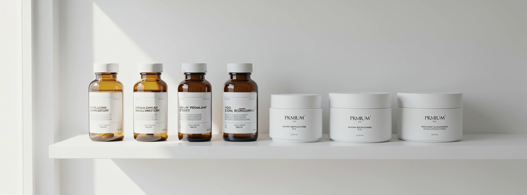 Organic Mens Supplements Laboratory Aesthetic